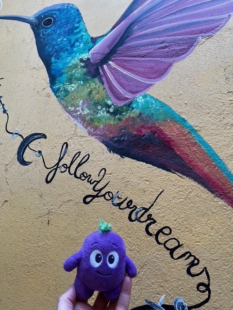 Mural art with Wyatt